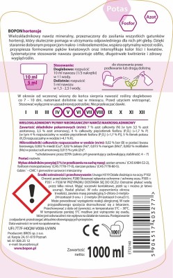 Bopon nawóz w płynie do hortensji BiOPON 1l