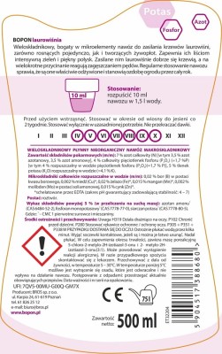 Bopon nawóz w płynie do laurowiśnii BiOPON 500ml