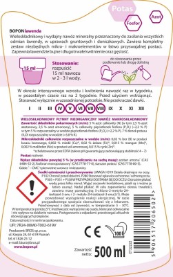 Bopon nawóz w płynie do lawendy BiOPON 500ml